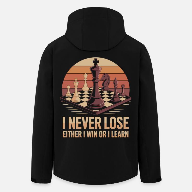 Échecs : victoire ou leçon - Veste softshell homme en polyester recyclé Stanley/Stella - noir