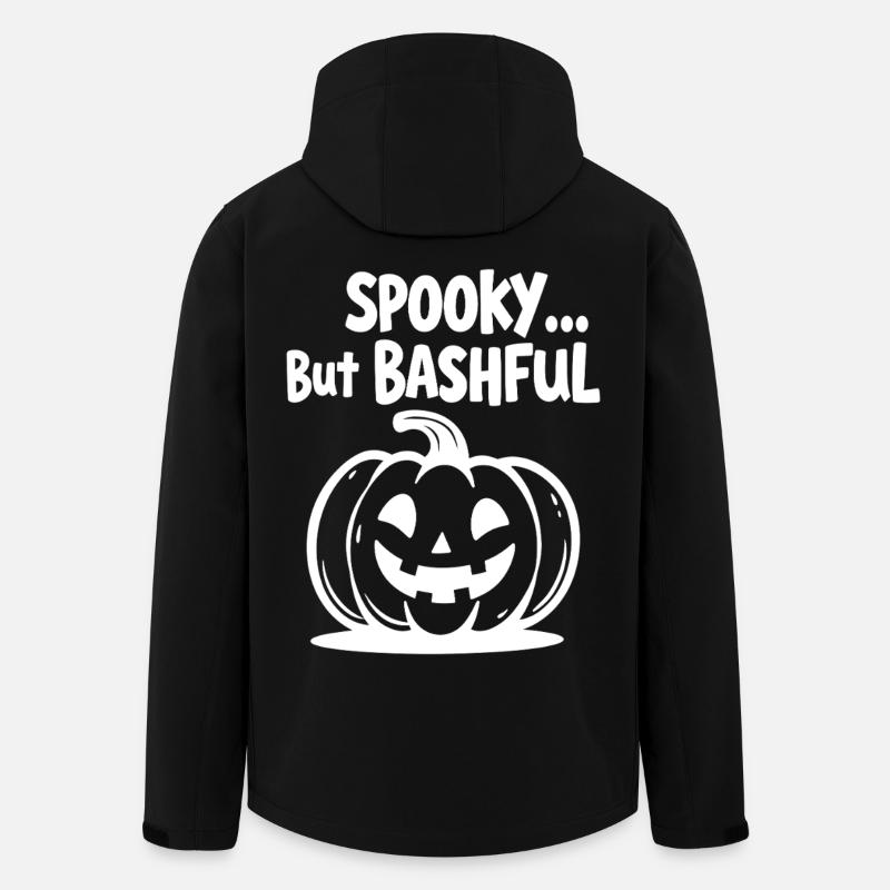 Spooky but Bashful - Men’s Recycled Softshell Jacket by Stanley/Stella - black