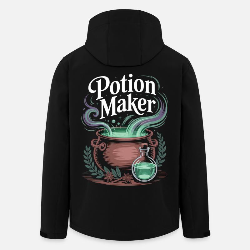 Magic Potion Brewer T-Shirt - Men’s Recycled Softshell Jacket by Stanley/Stella - black