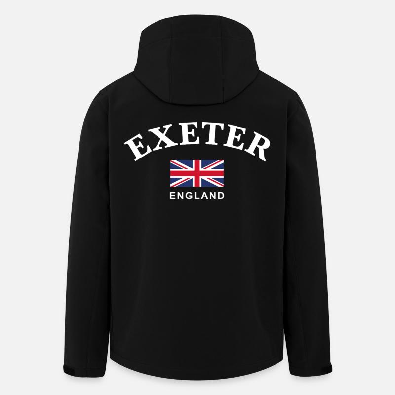 Exeter, Angleterre - Veste softshell homme en polyester recyclé Stanley/Stella - noir