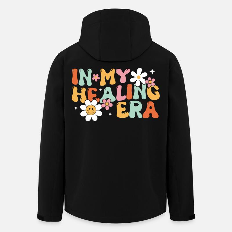 In My Healing Era - Recycelte Männer Softshell-Jacke von Stanley/Stella - Schwarz