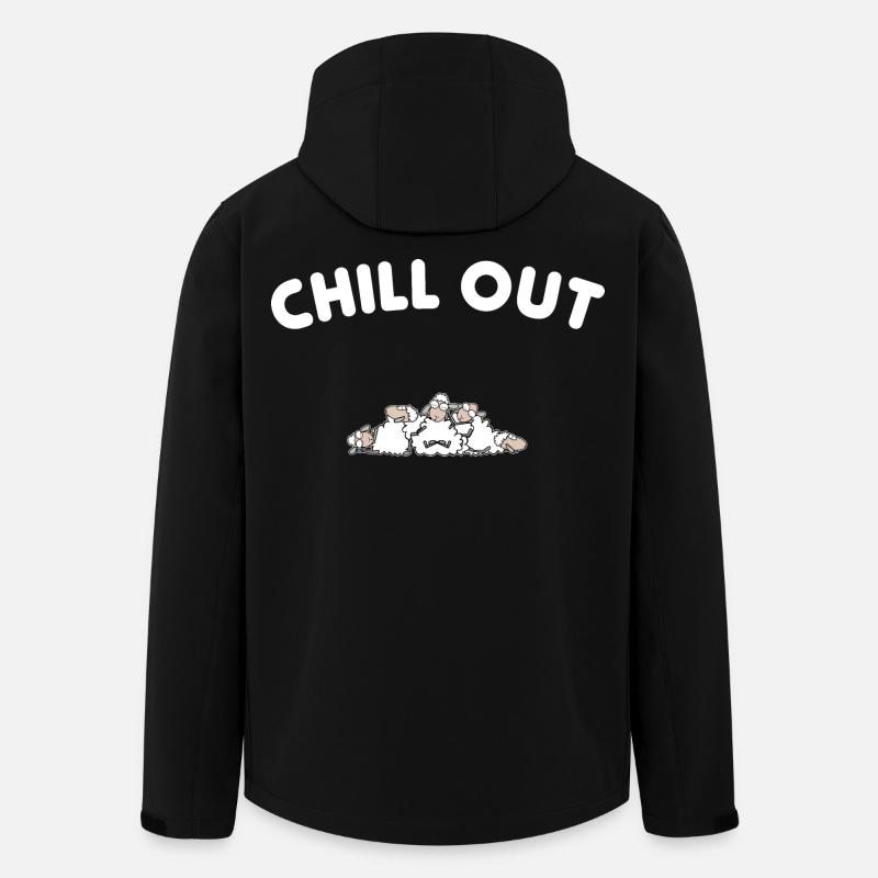 Chill out - Men’s Recycled Softshell Jacket by Stanley/Stella - black