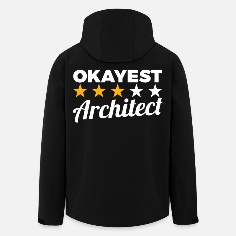 Architecte moyen - Veste softshell homme en polyester recyclé Stanley/Stella - noir