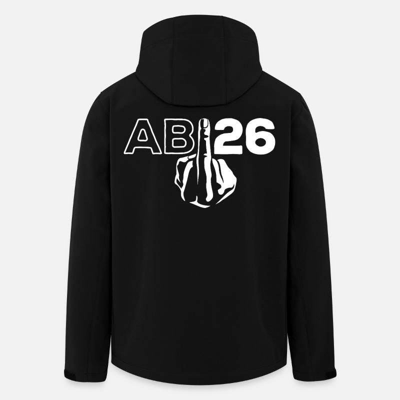 ABI 2026 Abitur du majeur - Don - Veste softshell homme en polyester recyclé Stanley/Stella - noir