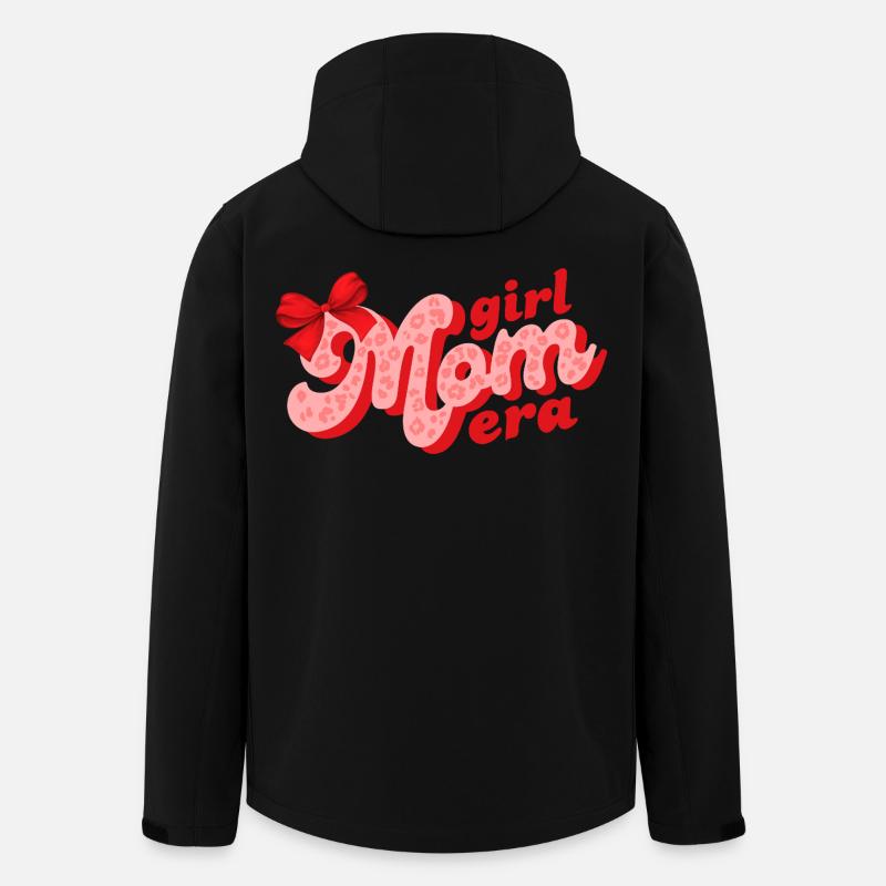 Mädchen Mama Ära - Recycelte Männer Softshell-Jacke von Stanley/Stella - Schwarz