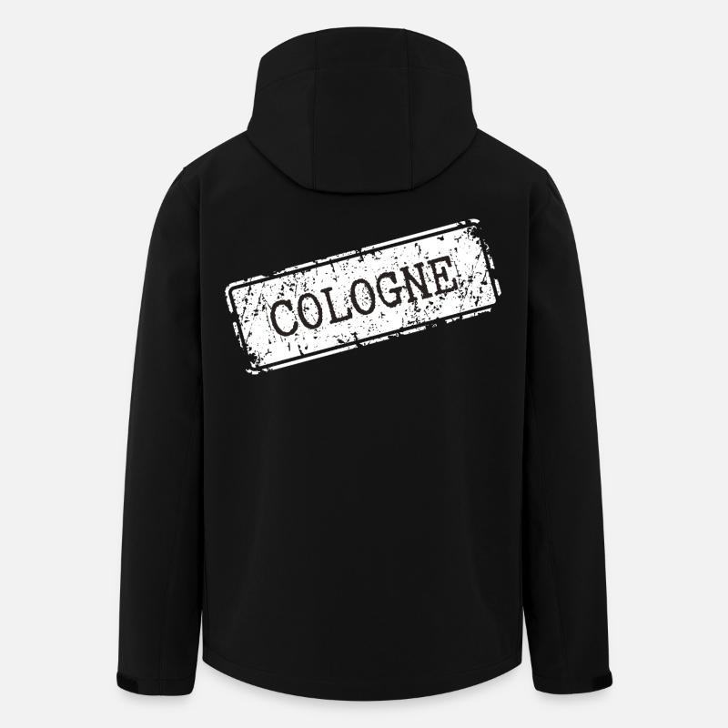 Cologne - Men’s Recycled Softshell Jacket by Stanley/Stella - black