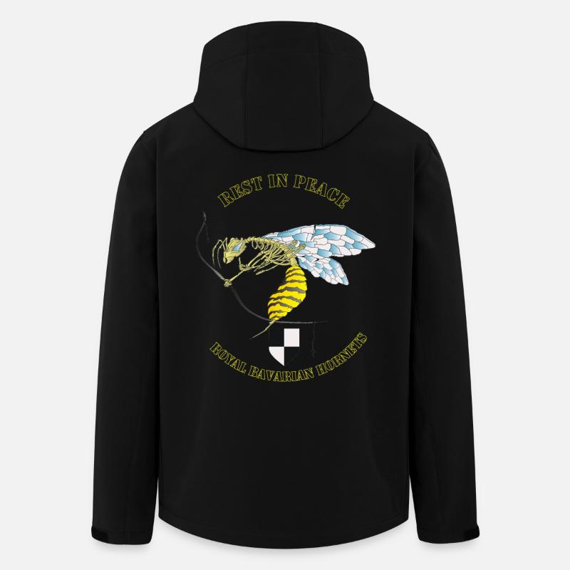 hornetbig - Recycelte Männer Softshell-Jacke von Stanley/Stella - Schwarz