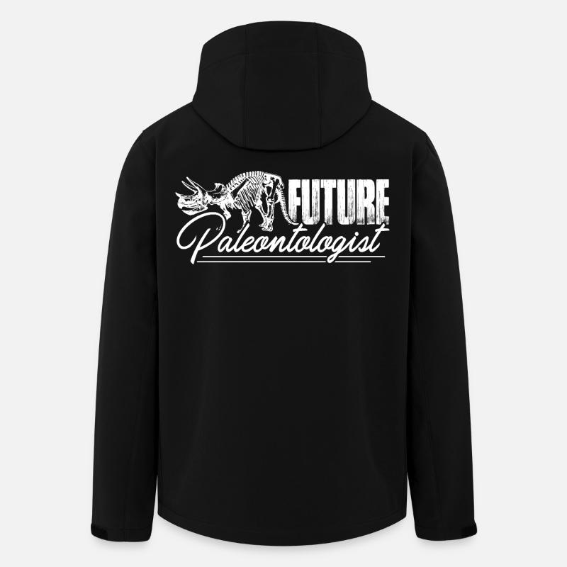 Paleontologist Future Paleontologist - Men’s Recycled Softshell Jacket by Stanley/Stella - black