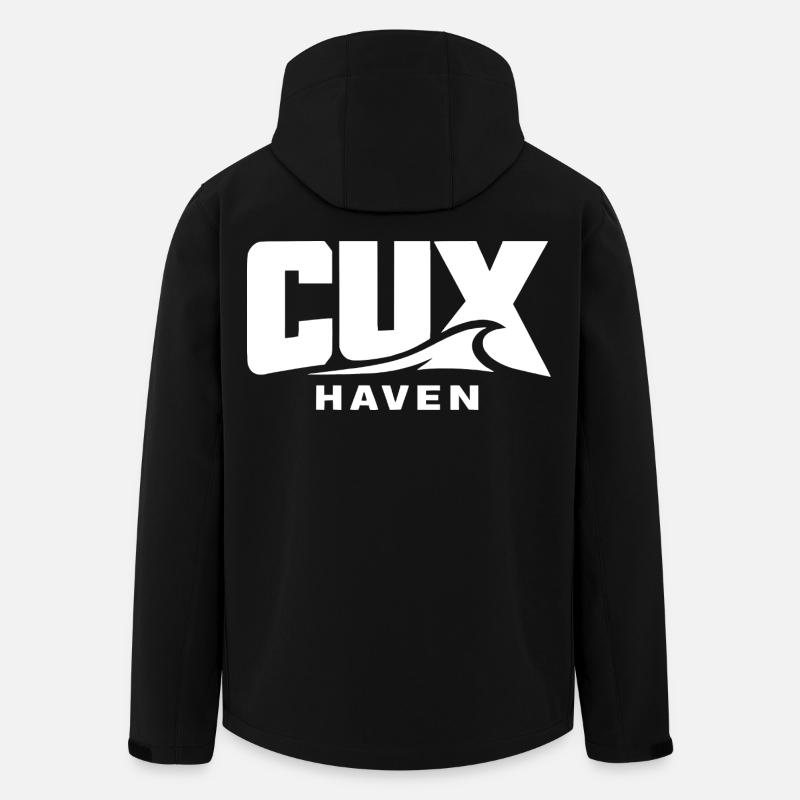 CUXHAVEN – Modern, powerful, Nordic - Men’s Recycled Softshell Jacket by Stanley/Stella - black