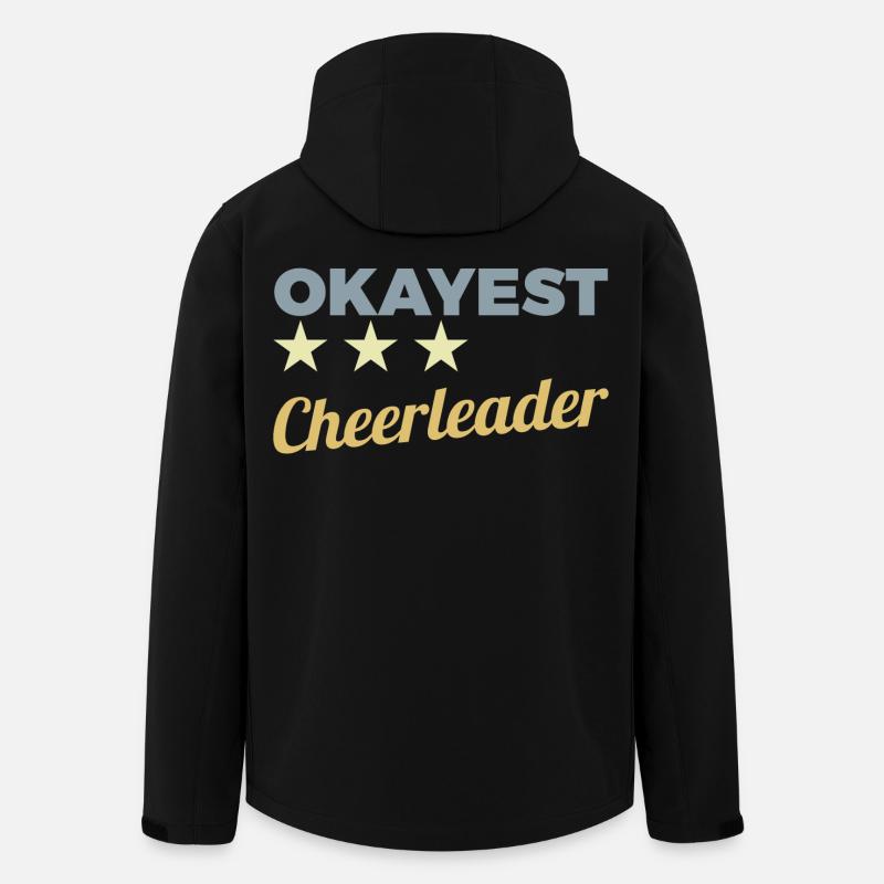 Durchschnittlicher Cheerleader - Recycelte Männer Softshell-Jacke von Stanley/Stella - Schwarz