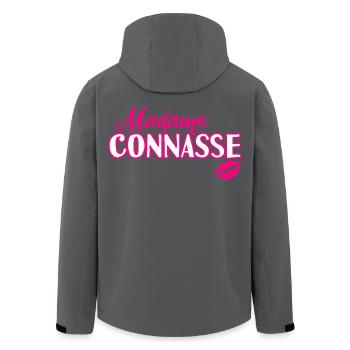 Nervige Scheiße, Scheiße, lustige, lustige Damenmädchen. - Recycelte Männer Softshell-Jacke von Stanley/Stella - Schwarz - Hinten - AI Model Male 185 light (185cm)