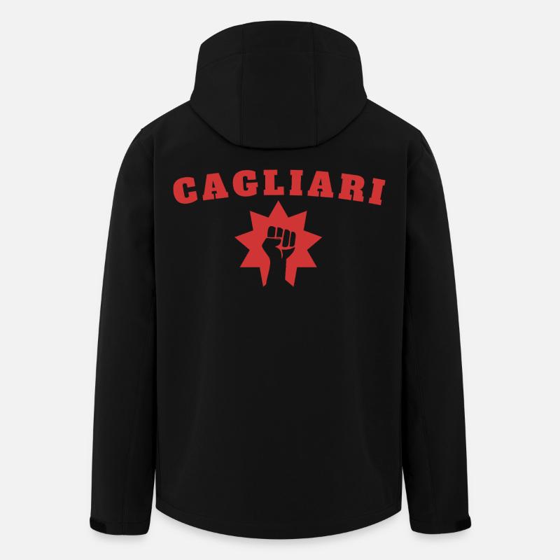 Cagliari - Recycelte Männer Softshell-Jacke von Stanley/Stella - Schwarz