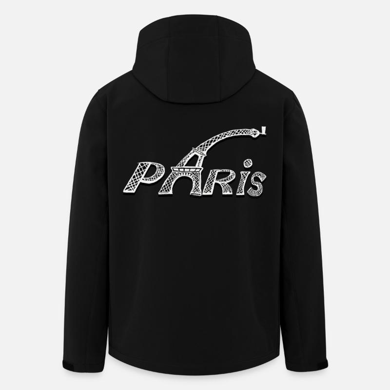 PARIS - Men’s Recycled Softshell Jacket by Stanley/Stella - black