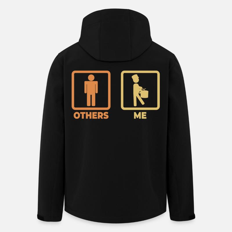 Drummer Schedule - Men’s Recycled Softshell Jacket by Stanley/Stella - black