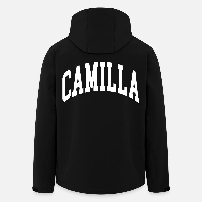 Camilla - Recycelte Männer Softshell-Jacke von Stanley/Stella - Schwarz