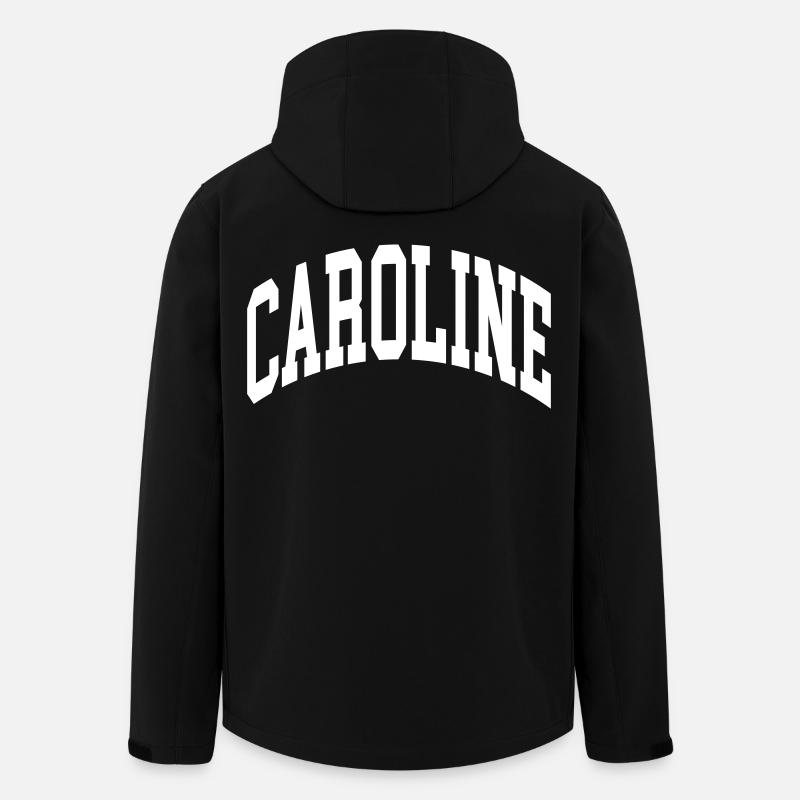 Caroline - Recycelte Männer Softshell-Jacke von Stanley/Stella - Schwarz