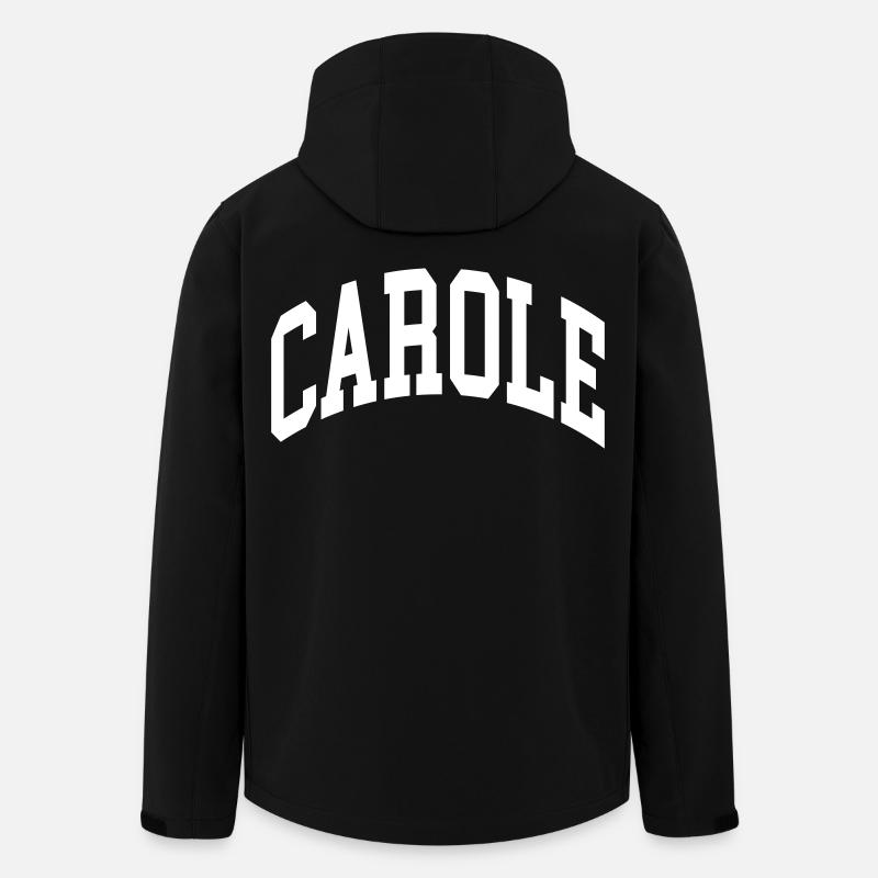 Carole - Recycelte Männer Softshell-Jacke von Stanley/Stella - Schwarz