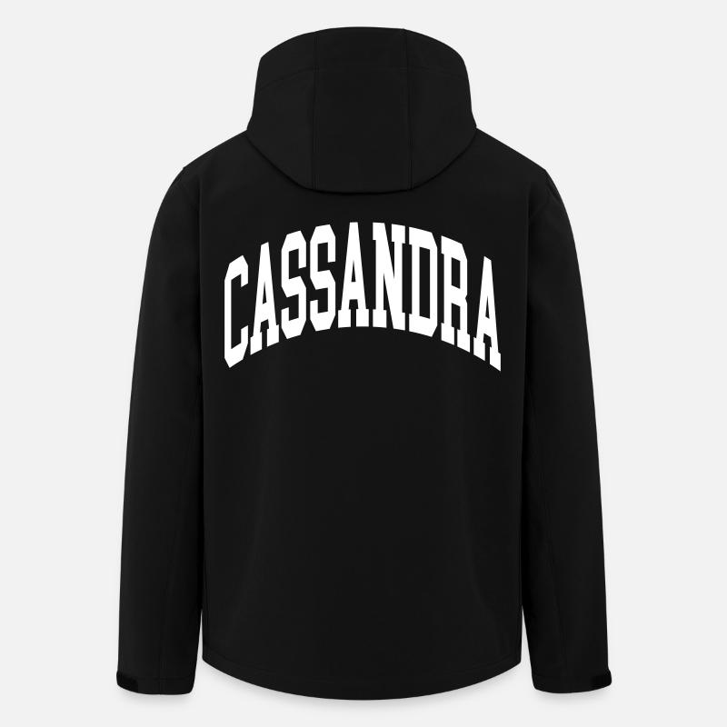 Cassandra - Recycelte Männer Softshell-Jacke von Stanley/Stella - Schwarz