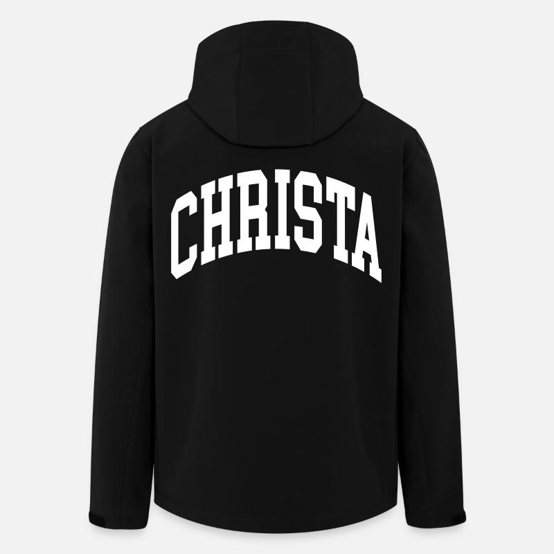 Christa - Recycelte Männer Softshell-Jacke von Stanley/Stella - Schwarz