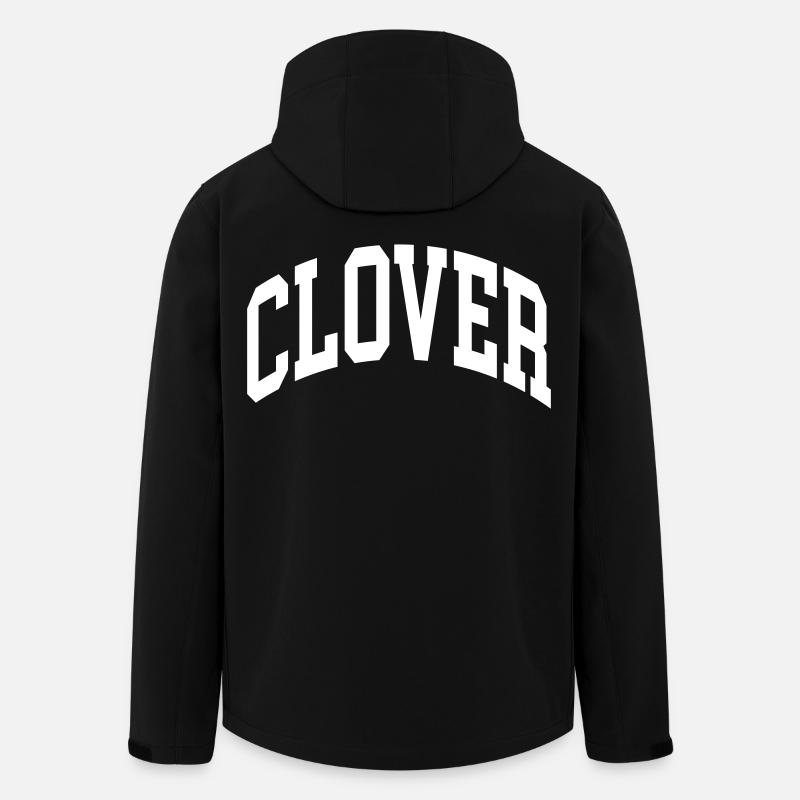 Clover - Men’s Recycled Softshell Jacket by Stanley/Stella - black