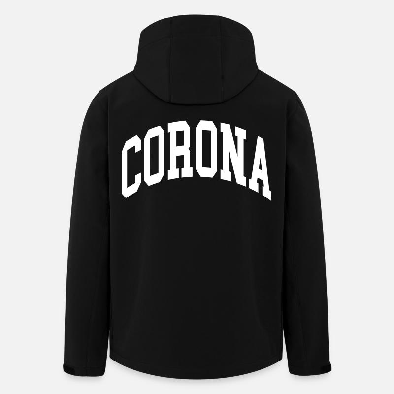 Corona - Recycelte Männer Softshell-Jacke von Stanley/Stella - Schwarz