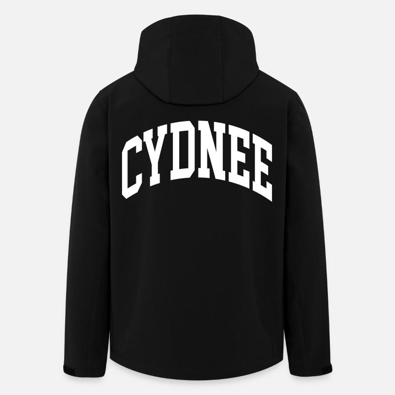 Cydnee - Recycelte Männer Softshell-Jacke von Stanley/Stella - Schwarz