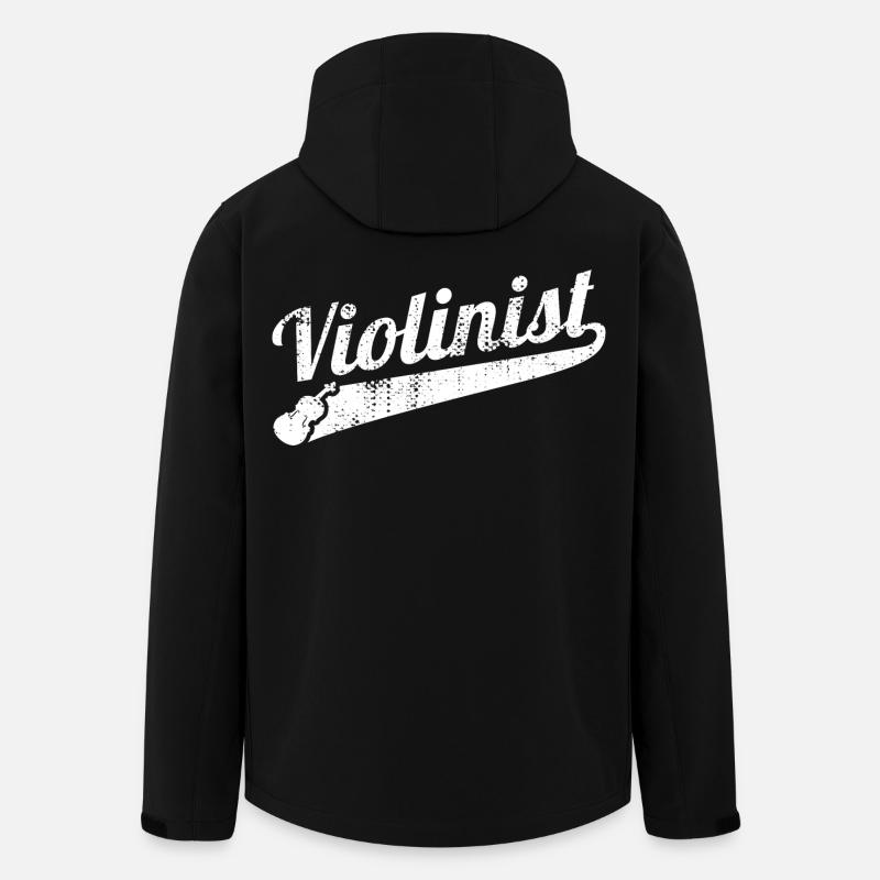 Drôle de violoniste - Veste softshell homme en polyester recyclé Stanley/Stella - noir