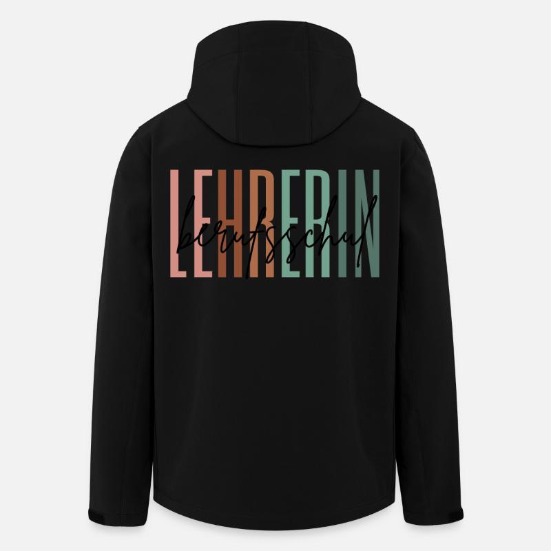 Lehrerin Berufsschule Berufsschullehrerin Geschenk - Recycelte Männer Softshell-Jacke von Stanley/Stella - Schwarz