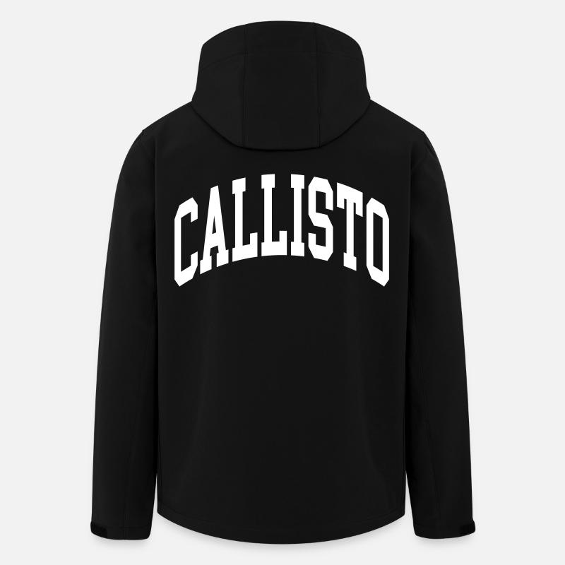 Callisto - Recycelte Männer Softshell-Jacke von Stanley/Stella - Schwarz
