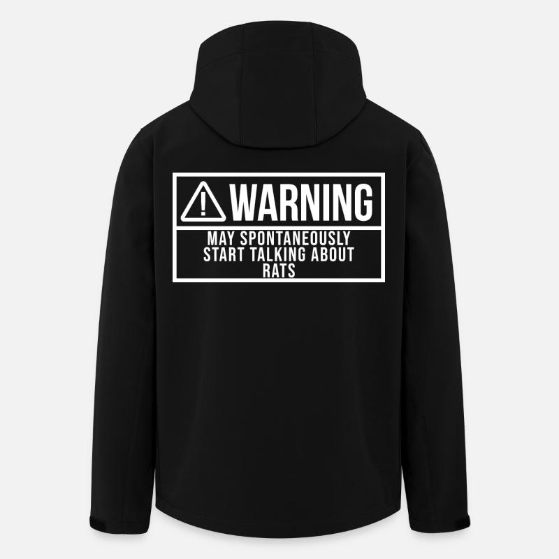 Ratte - Recycelte Männer Softshell-Jacke von Stanley/Stella - Schwarz
