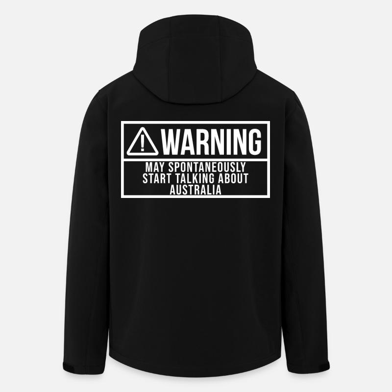 Australie - Veste softshell homme en polyester recyclé Stanley/Stella - noir