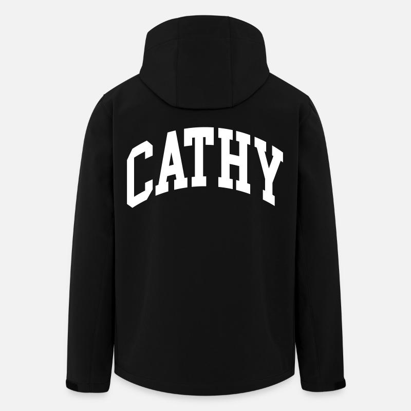 Cathy - Men’s Recycled Softshell Jacket by Stanley/Stella - black