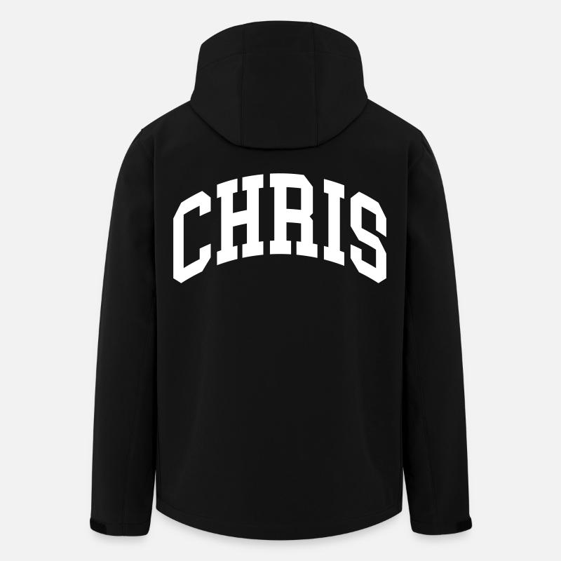 Chris - Men’s Recycled Softshell Jacket by Stanley/Stella - black