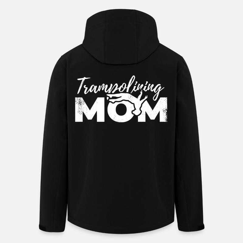Trampoline Jumper Mom - Men’s Recycled Softshell Jacket by Stanley/Stella - black