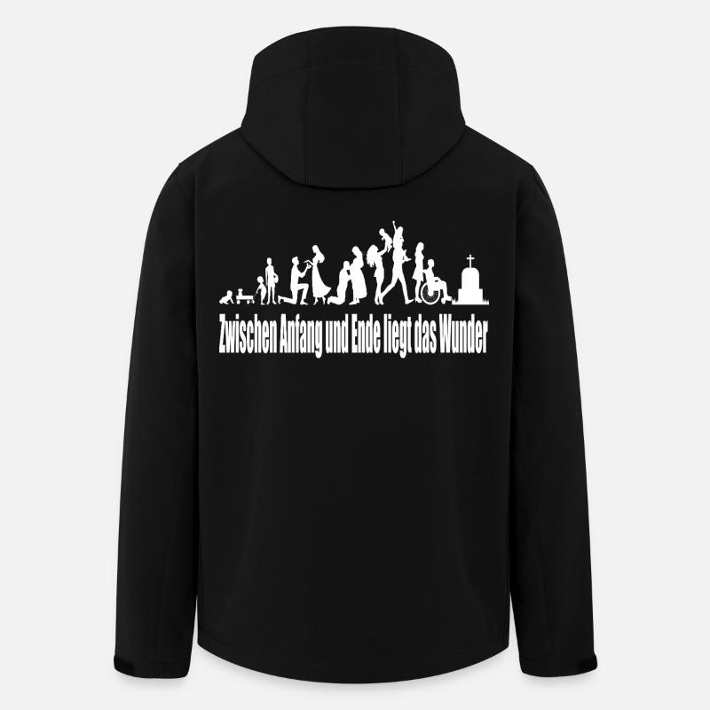 Diversité de la vie communautaire - Veste softshell homme en polyester recyclé Stanley/Stella - noir