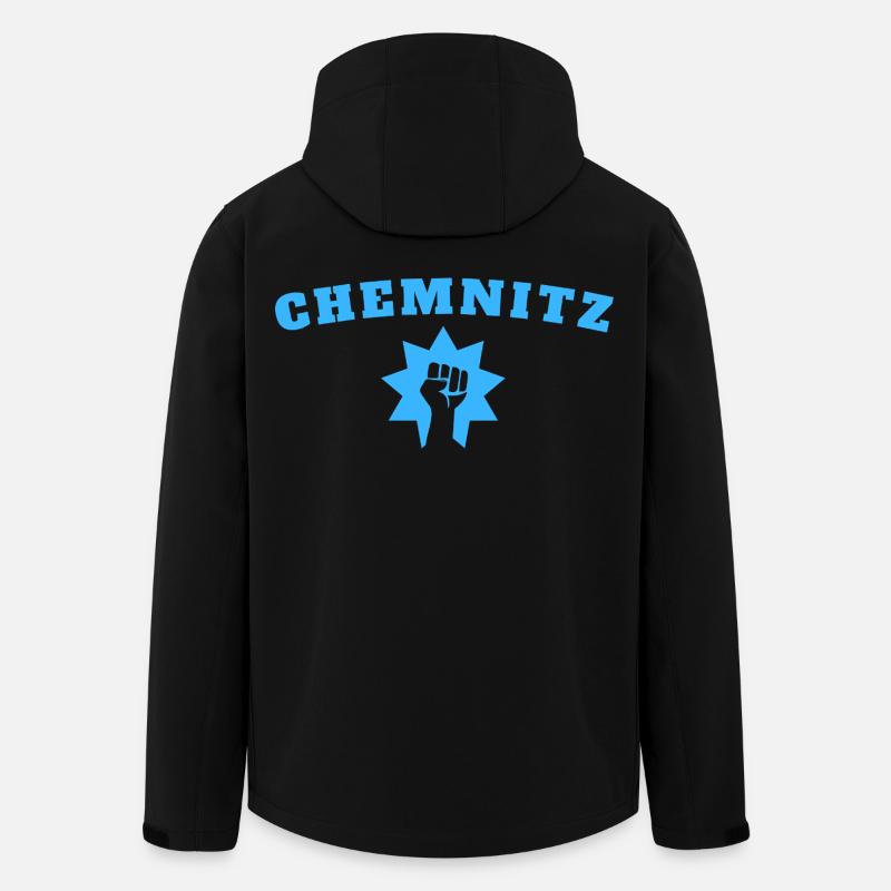 Chemnitz - Veste softshell homme en polyester recyclé Stanley/Stella - noir