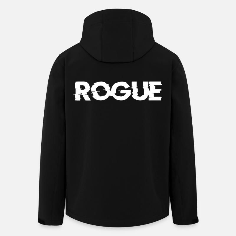 Rogue - Stanley/Stella herre softshelljakke i genanvendt polyester - sort