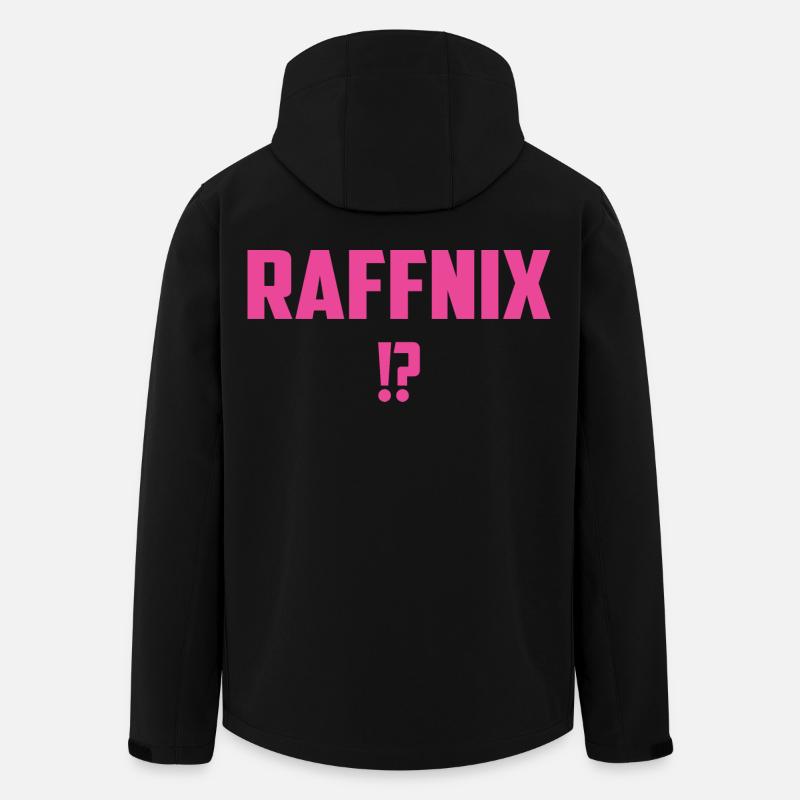Raffnix - Men’s Recycled Softshell Jacket by Stanley/Stella - black