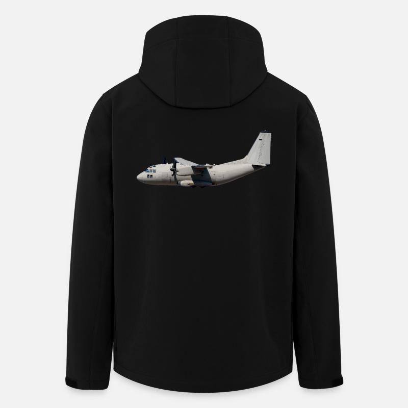 C-27J - Recycelte Männer Softshell-Jacke von Stanley/Stella - Schwarz