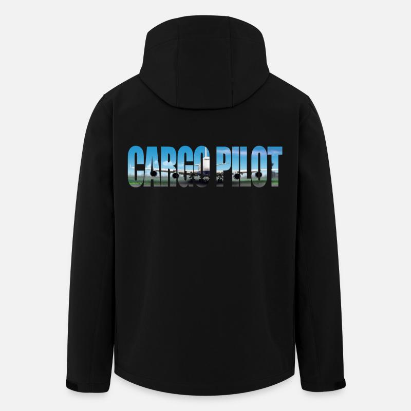 Cargo pilot - Men’s Recycled Softshell Jacket by Stanley/Stella - black