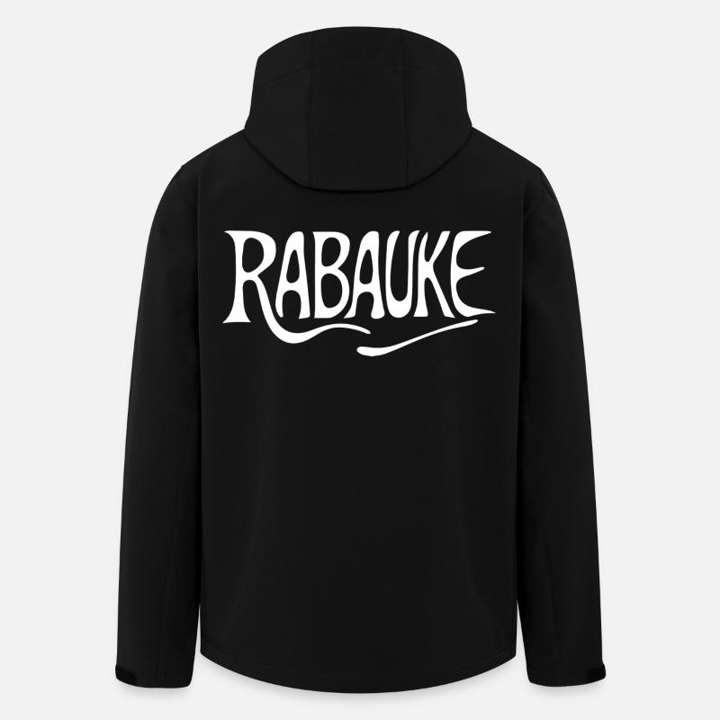 Rabauke - Recycelte Männer Softshell-Jacke von Stanley/Stella - Schwarz