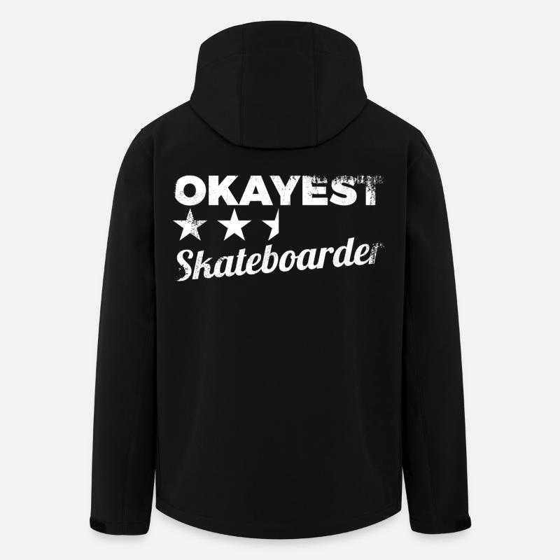 Durchschnittlicher Skateboarder - Recycelte Männer Softshell-Jacke von Stanley/Stella - Schwarz