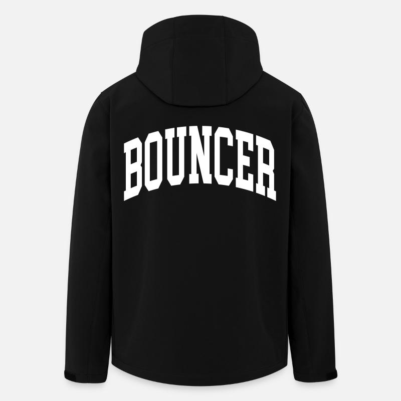 Bouncer - Recycelte Männer Softshell-Jacke von Stanley/Stella - Schwarz