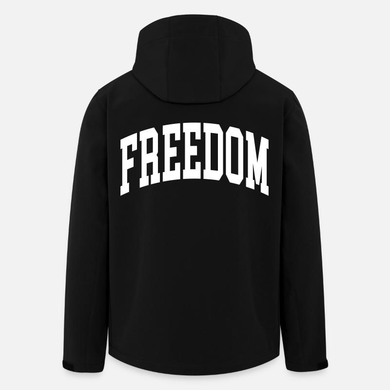 Freedom - Recycelte Männer Softshell-Jacke von Stanley/Stella - Schwarz