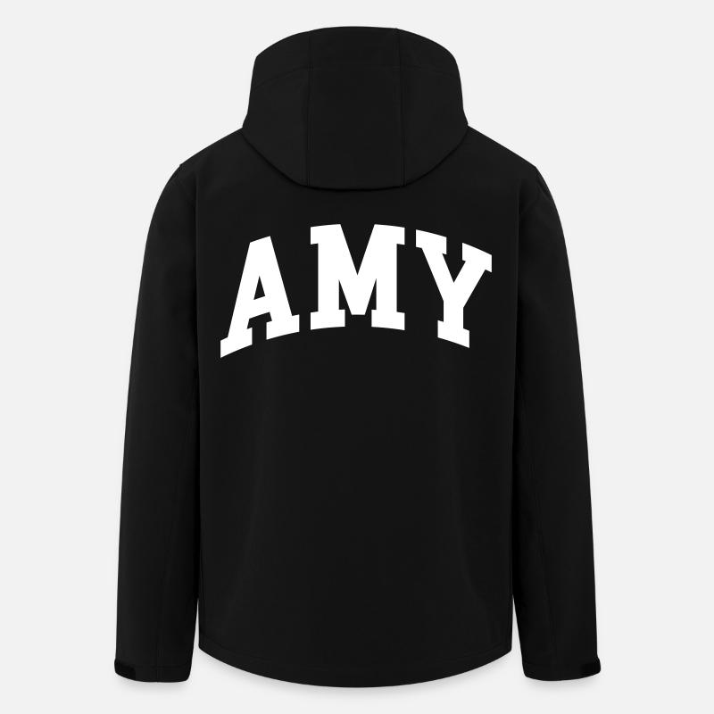 Amy - Veste softshell homme en polyester recyclé Stanley/Stella - noir