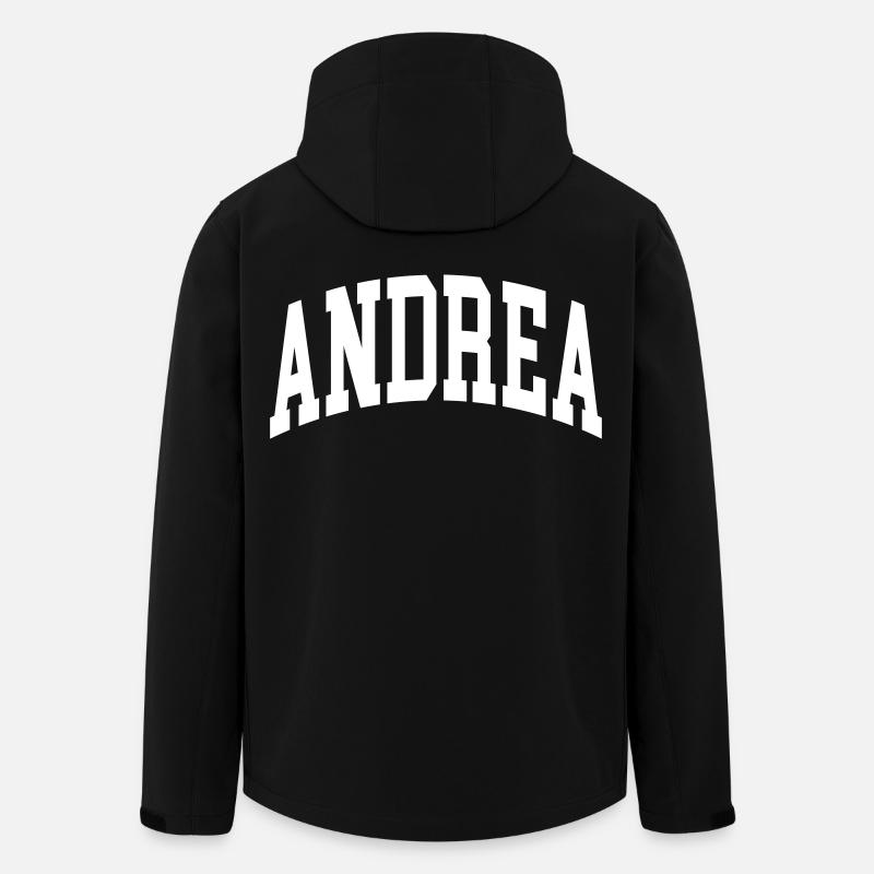 Andrea - Veste softshell homme en polyester recyclé Stanley/Stella - noir