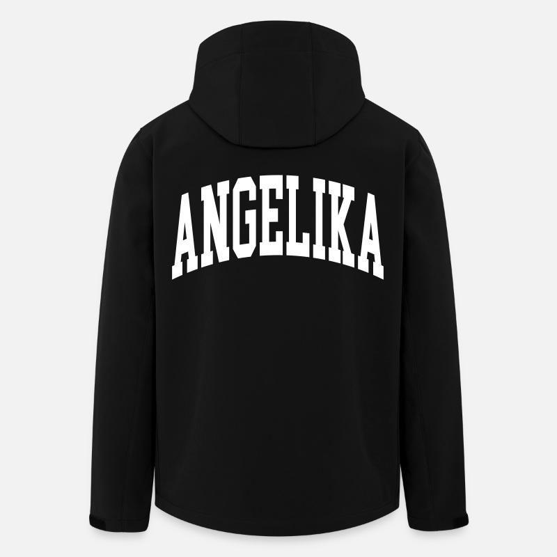 Angelica - Men’s Recycled Softshell Jacket by Stanley/Stella - black