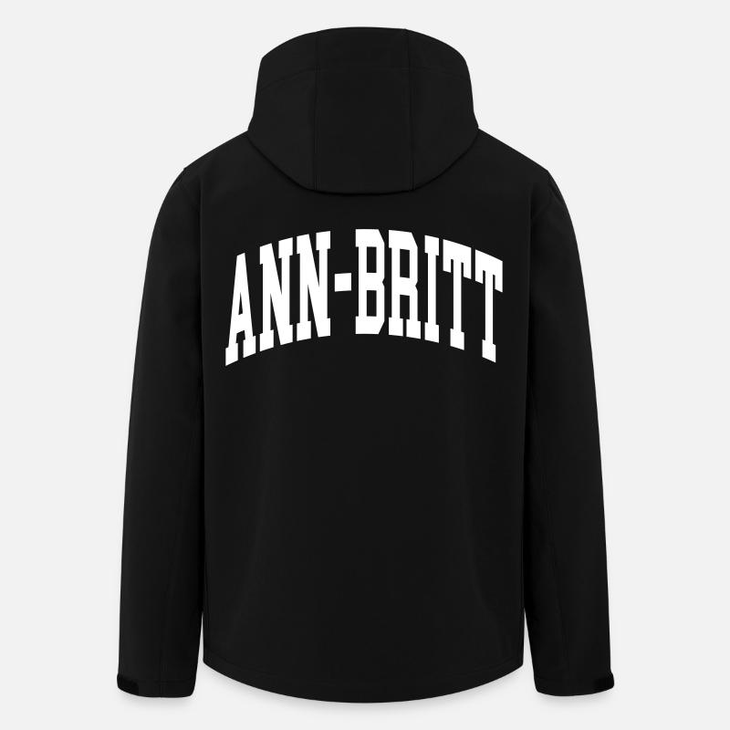Ann-Britt - Recycelte Männer Softshell-Jacke von Stanley/Stella - Schwarz