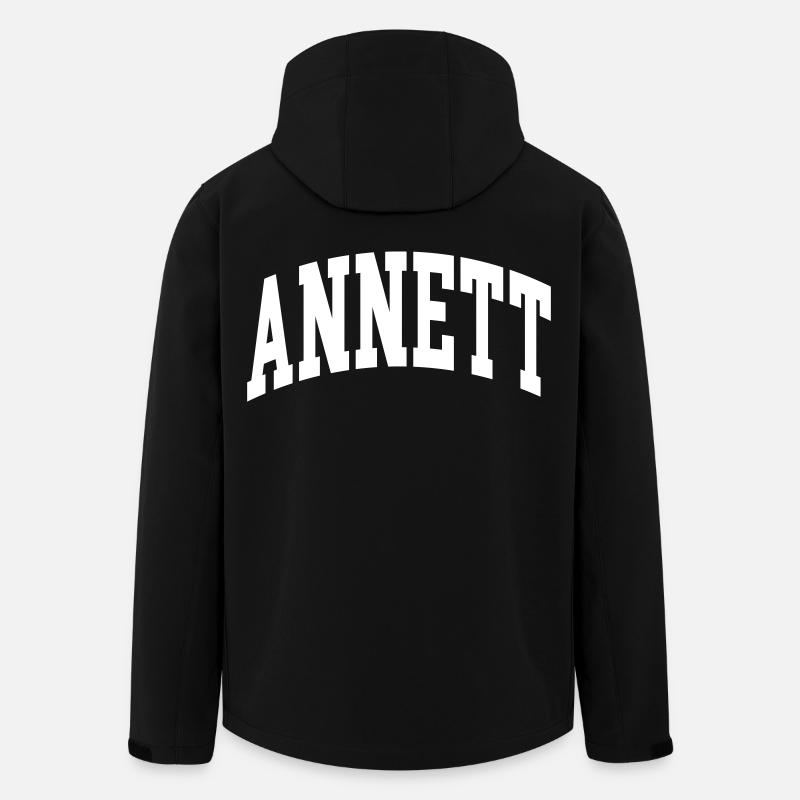 Annett - Recycelte Männer Softshell-Jacke von Stanley/Stella - Schwarz