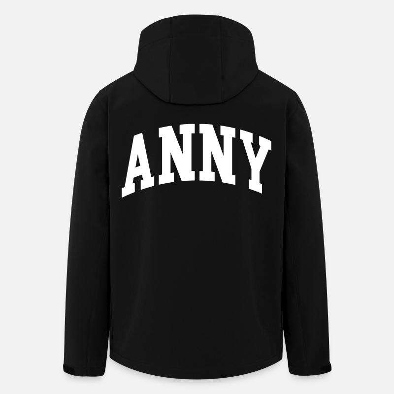Anny - Recycelte Männer Softshell-Jacke von Stanley/Stella - Schwarz